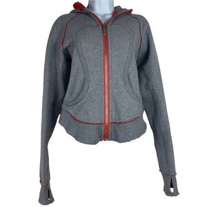 Lululemon cropped distressed Jacket hoodie